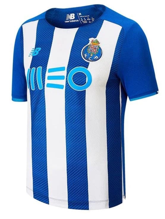 Camisa Porto I 21/22 - NewBalance Torcedor Masculina - Azul e Branca