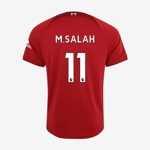 Camisa Liverpool I 22/23 - Nike Torcedor Masculina Personalizada M.SALAH  N°11