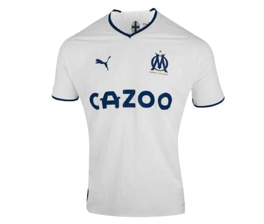 Camisa Olympique de Marseille I 22/23 - Puma Torcedor Masculina - Branca