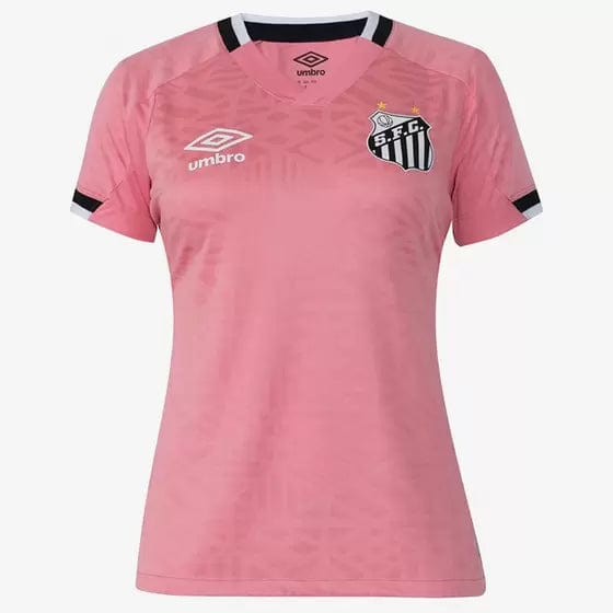 Camisa Santos III 22/23-Umbro Torcedor Feminina - Rosa