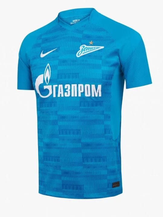 Camisa Zenit I 21/22 - Nike Torcedor Masculino - Azul Claro