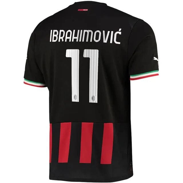 Camisa Milan I 22/23 - Puma Torcedor Masculina Personalizada IBRAHIMOVIC  N° 11