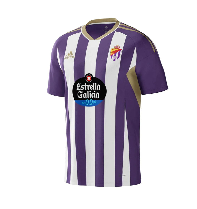 Camisa Real Valladolid I 22/23 -Adidas Torcedor Masculina