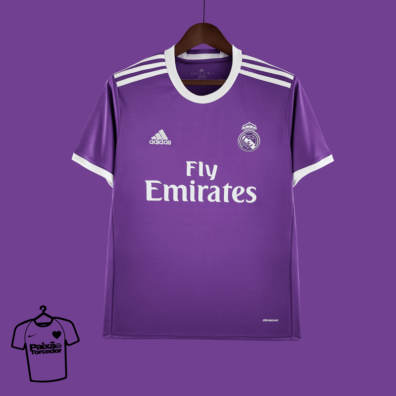 Camisa Real Madrid Retro 2017/18 - Adidas Torcedor Masculina