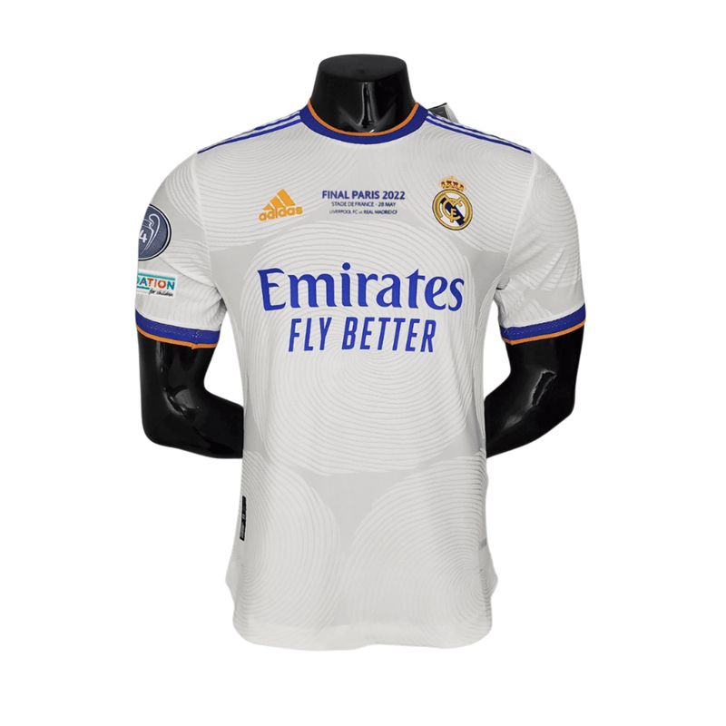 Camisa Real Madrid I 21/22 Final Champions - Adidas Versão Jogador Masculina