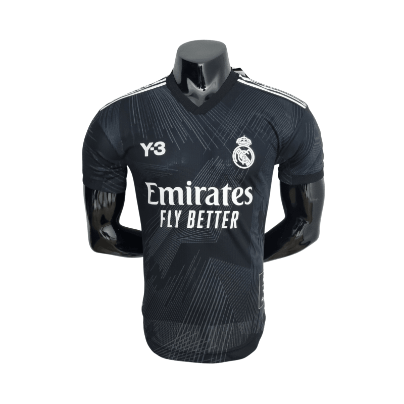 Camisa Real Madrid Y-3 Black 22/23 Versão Jogador Adidas Masculina