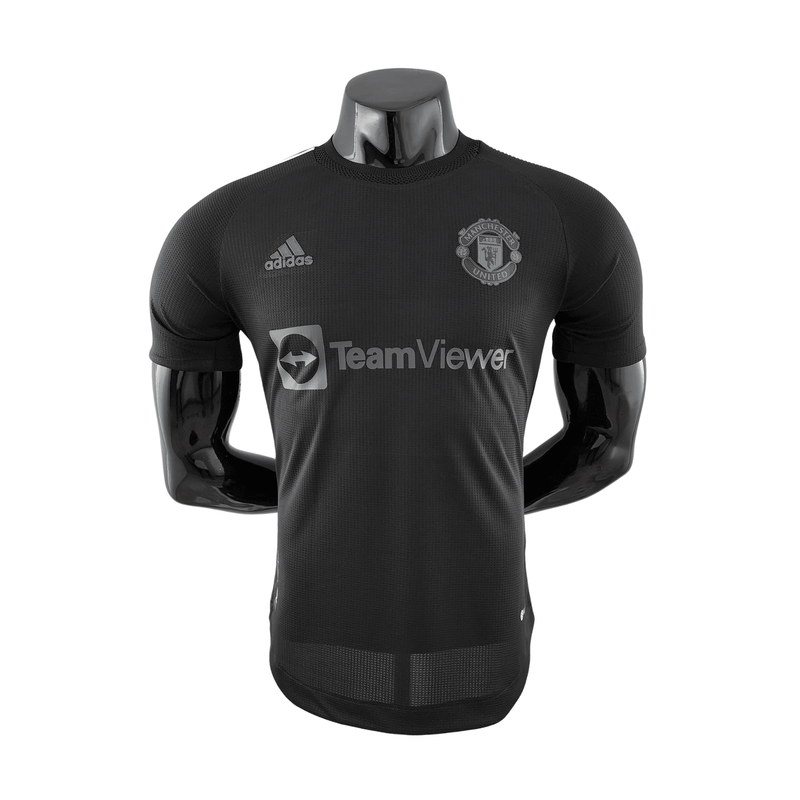 Camisa Manchester United Black II 22/23 - Adidas Versão Jogador Masculina - Preto