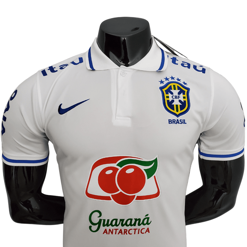 Camisa Brasil Polo Branca - Nike