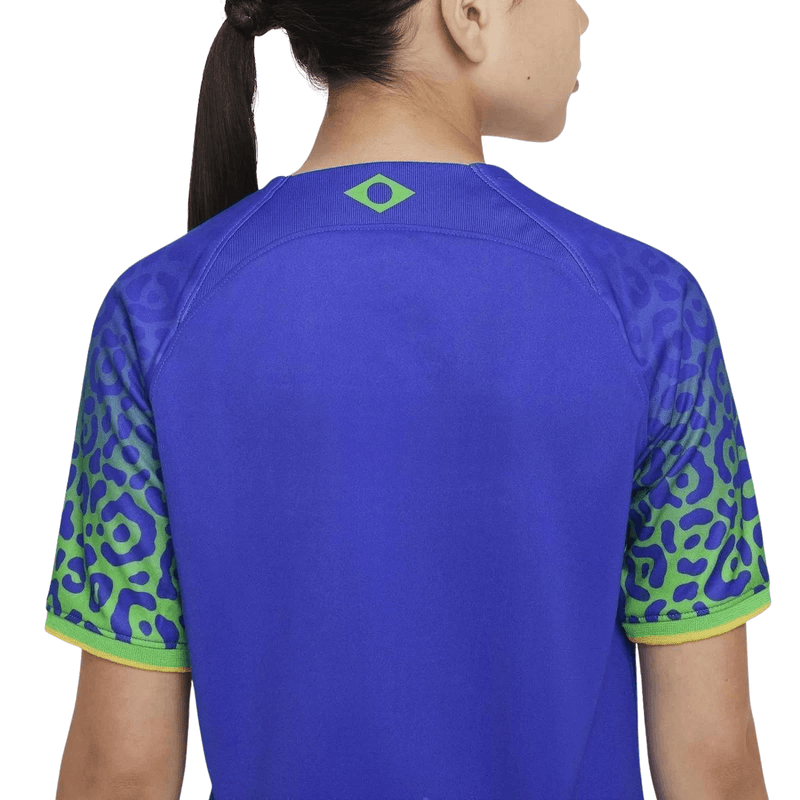 Kit Infantil Brasil Copa do Mundo 2022 - Nike Azul