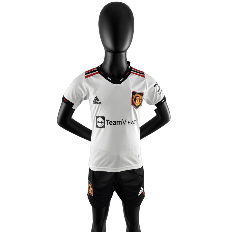 Kit Infantil Manchester United II 22/23 - Adidas