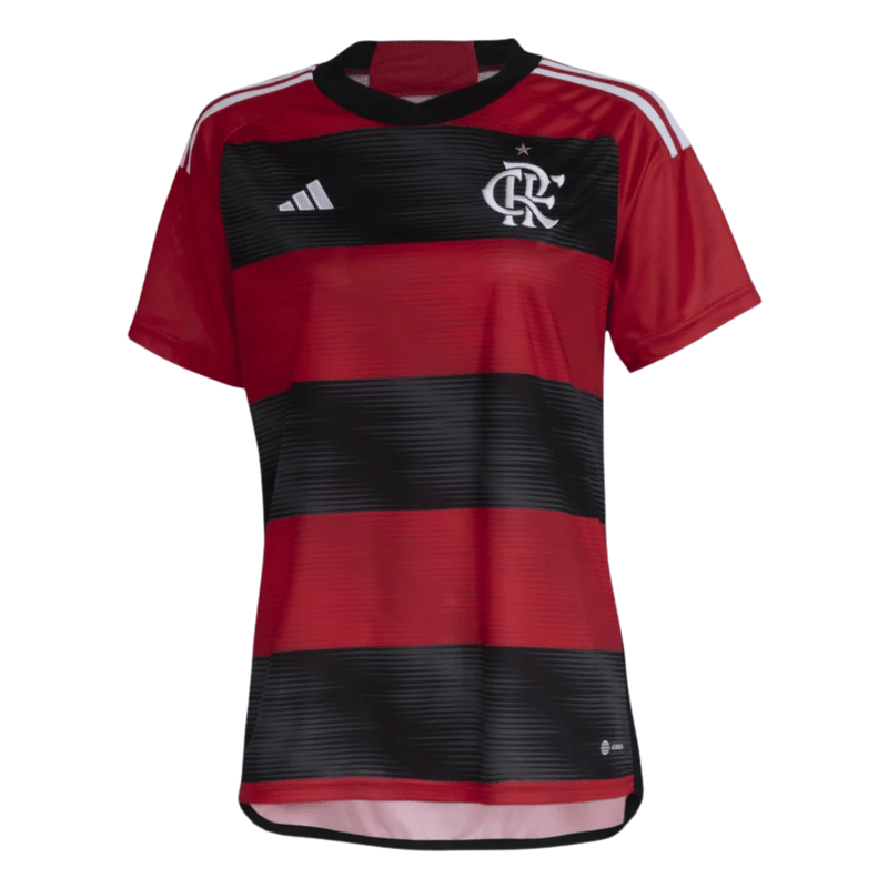 Camisa Flamengo Home 23/24 - Adidas Torcedor Feminina