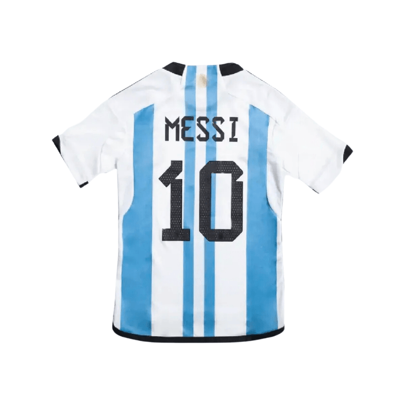 Kit infantil Argentina Personalizado Messi nuemro 10  - Wc 2022