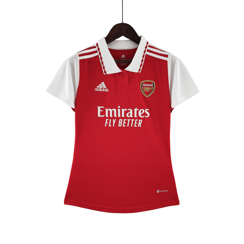 Camisa Arsenal I 22/23 - Adidas Torcedor Feminina