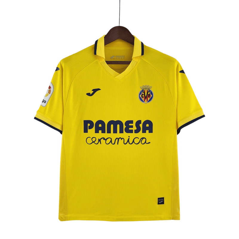 Camisa Villarreal I 22/23 - Joma Torcedor Masculina - Amarelo