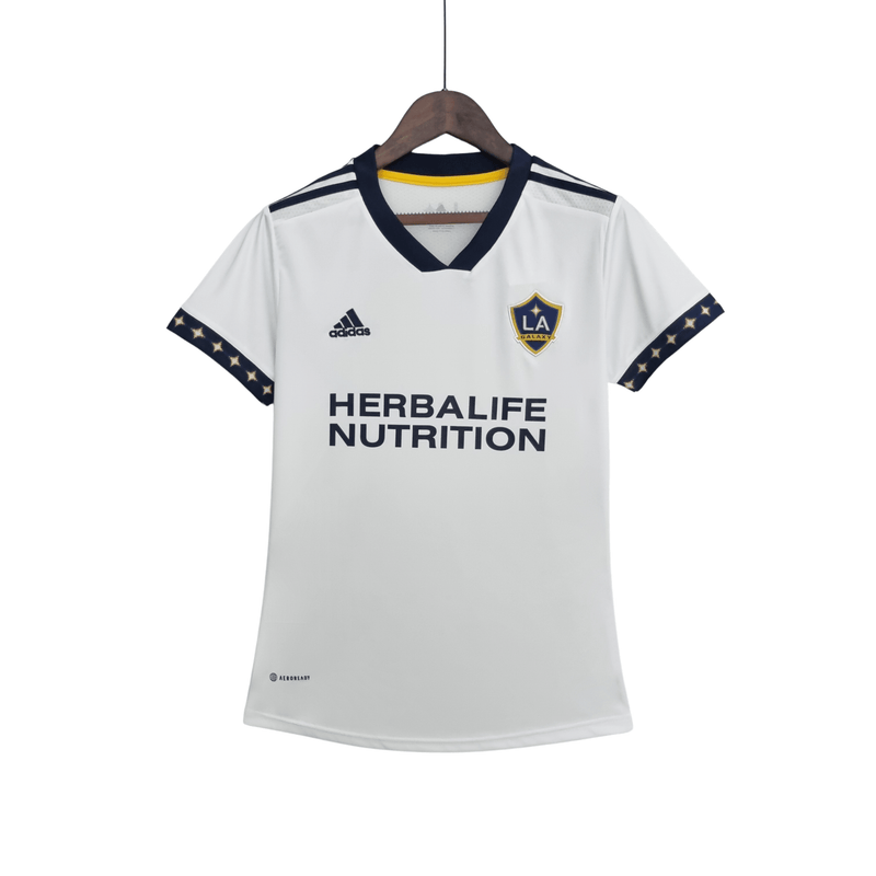 Camisa LA Galaxy I 22/23 - Adidas Torcedor Feminina