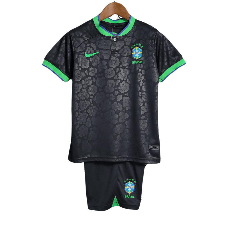 Kit Infantil Brasil Conceito Preta 23/24 - Nike