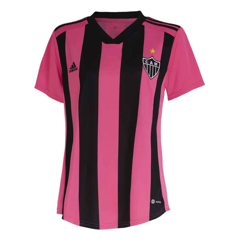 Camisa Atletico-MG Outubro Rosa 22/23 - Adidas Torcedor Masculina