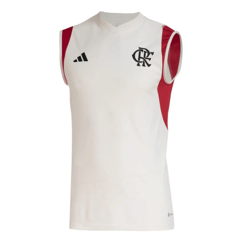 Camisa Regata Flamengo Treino 23/24 - Adidas Torcedor Masculina