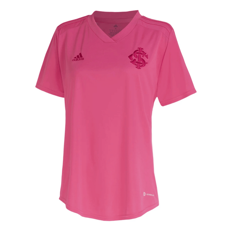 Camisa Internacional  Outubro Rosa 22/23 - Adidas Torcedor Feminina