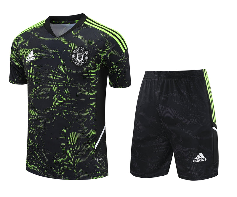 Conjunto Treino Manchester United 23/24 - Adidas Torcedor