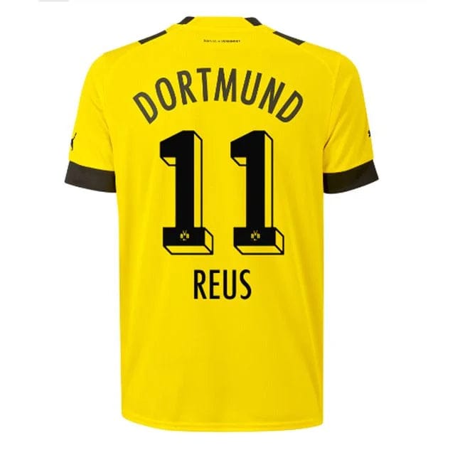 Camisa Borussia Dortmund I 22/23 - Puma Torcedor Masculina Personalizada REUS  N°11