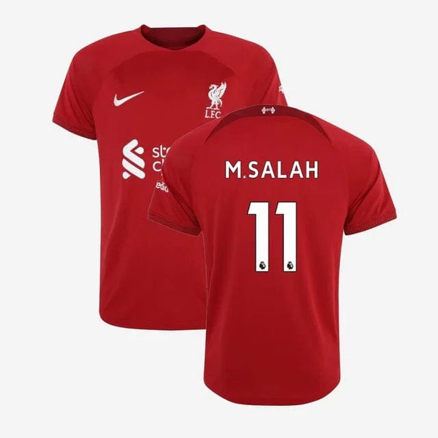 Camisa Liverpool I 22/23 - Nike Torcedor Masculina Personalizada M.SALAH  N°11