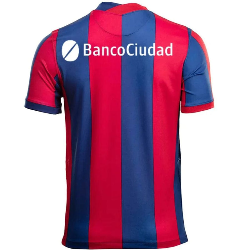 Camisa San Lorenzo I 21/22 - Nike Torcedor Masculina - Azul e Vermelha