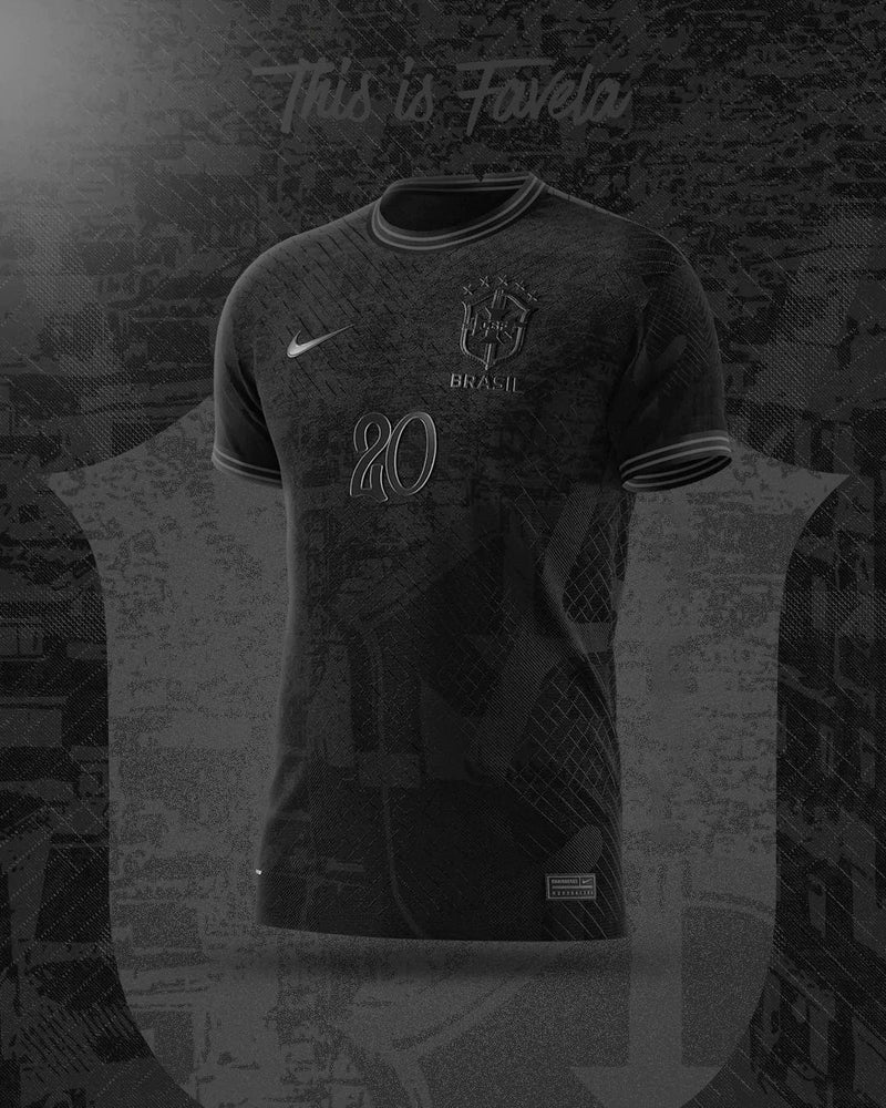 Camisa Brasil Black 22/23 - Nike Versão Jogador Masculina