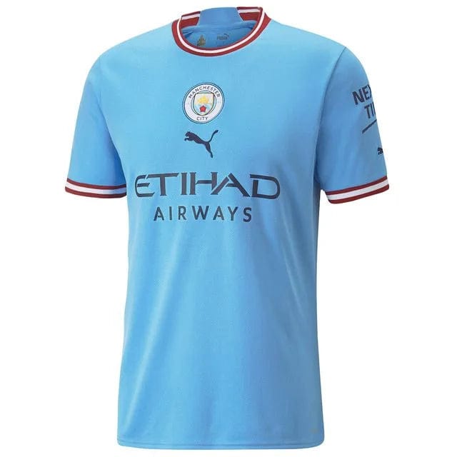 Camisa Manchester City I 22/23 - Puma Torcedor Masculina Personalizada GREALISH N° 10