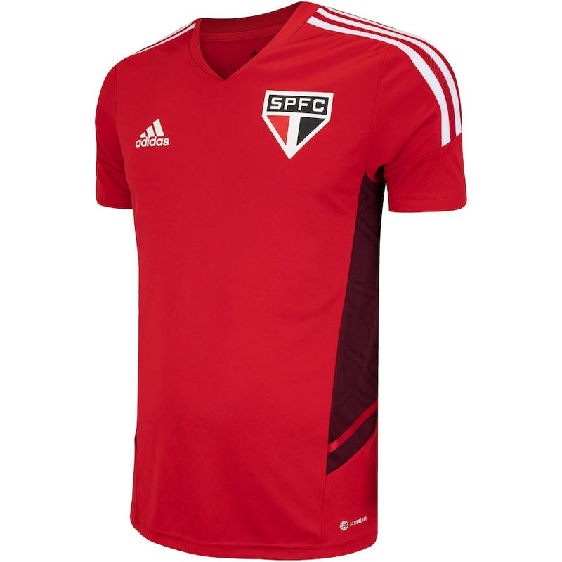 Camisa São Paulo Treino 22/23 - Adidas Torcedor Masculina - Vermelho