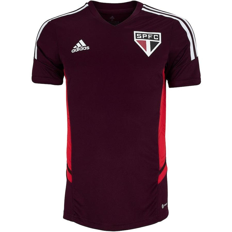 Camisa São Paulo Treino 22/23 Torcedor Adidas Masculina - Vinho