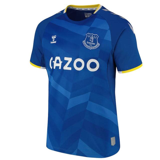 Camisa Everton I 21/22 - Hummel Torcedor Masculina - Azul