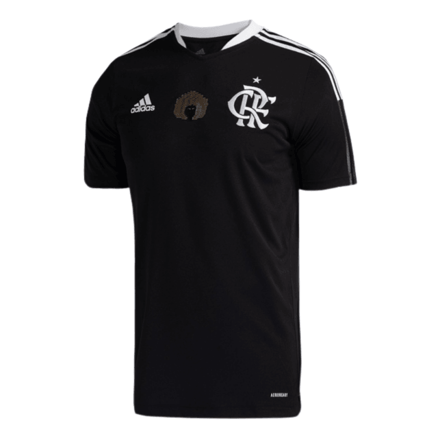 Camisa Flamengo “Excelência Negra” 21/22 Torcedor Adidas Masculina