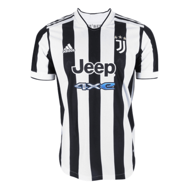 Camisa Juventus I 21/22 - Adidas Torcedor Masculina - Branco e Preto