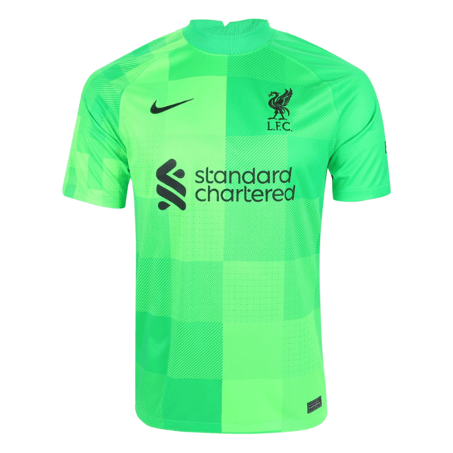 Camisa Liverpool Goleiro 21/22 - Nike Torcedor Masculina - Verde