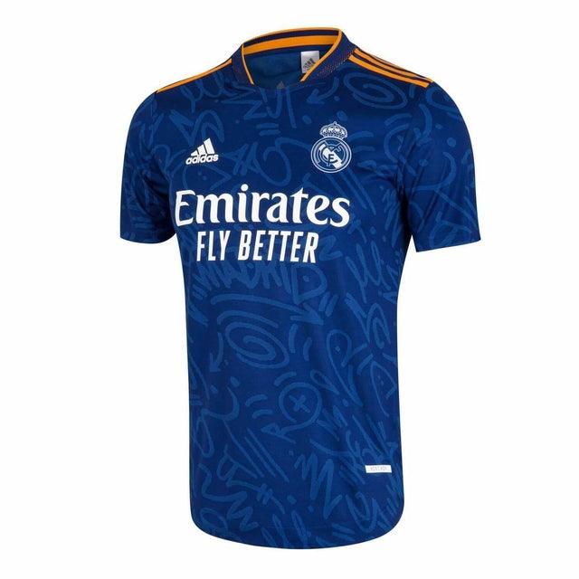 Camisa Real Madrid II 21/22 - Adidas Torcedor Masculina - Azul Royal