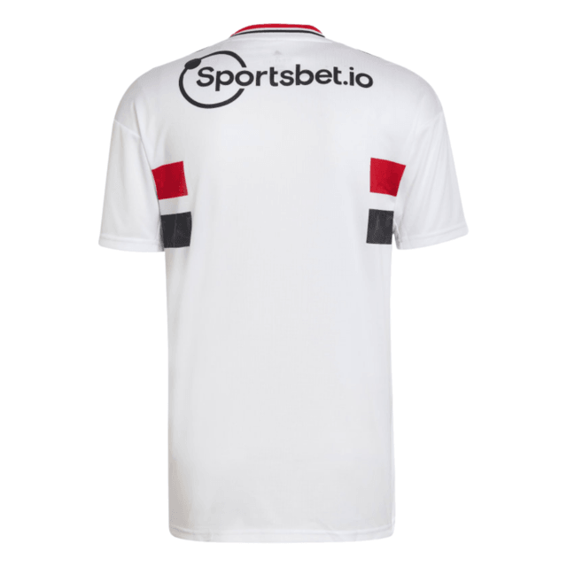 Camisa São Paulo I 22/23 - Adidas Torcedor Masculina - Branco e Vermelho