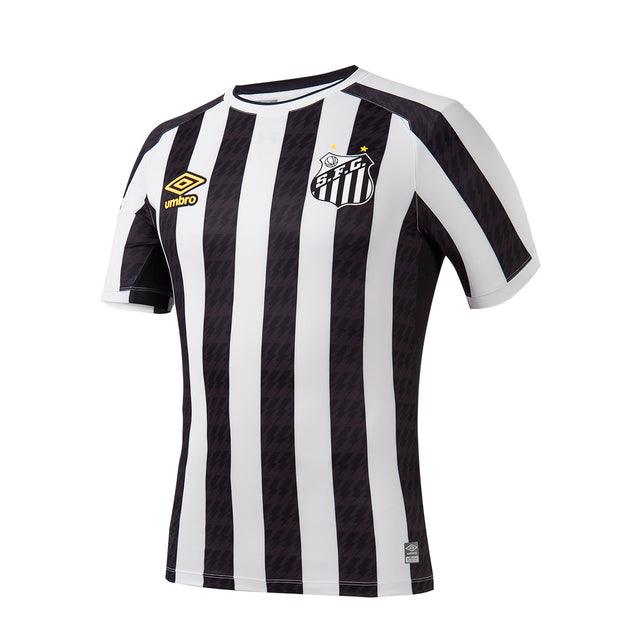 Camisa Santos II 21/22 - Umbro Torcedor Masculina - Branca e Preta