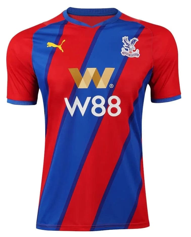 Camisa Crystal Palace I 21/22 - Puma Torcedor Masculina - Azul e Vermelha