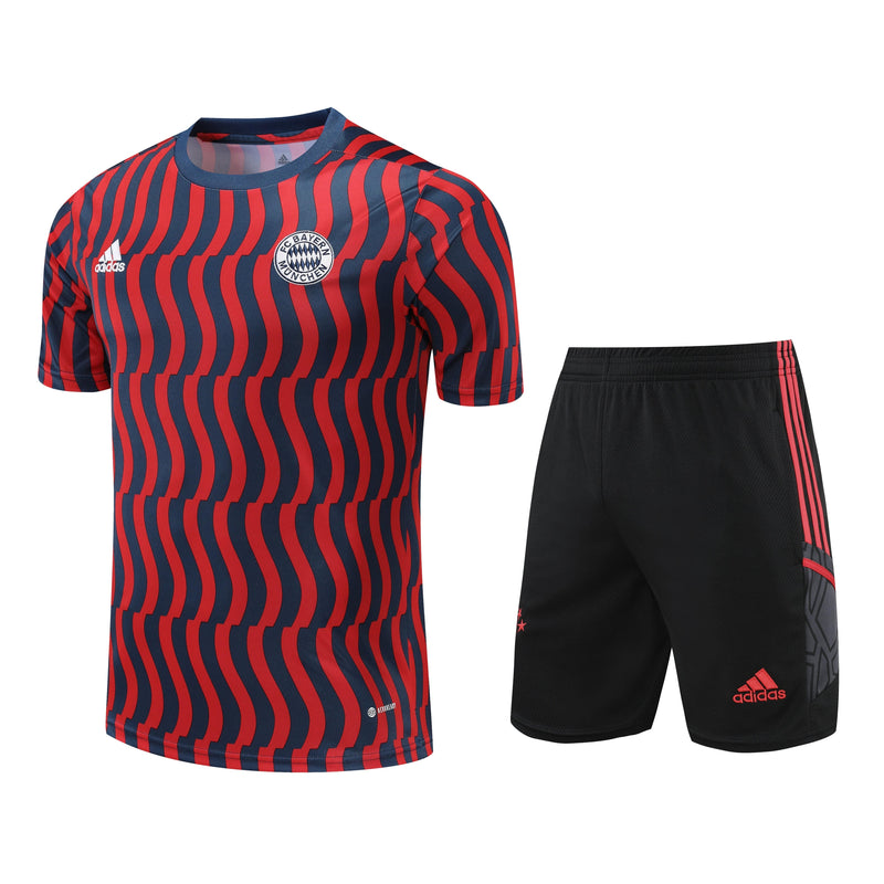 Conjunto Treino Bayern Munich 23/24 - Adidas Torcedor