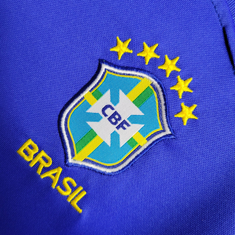 Kit Infantil Brasil Copa do Mundo 2022 - Nike Azul