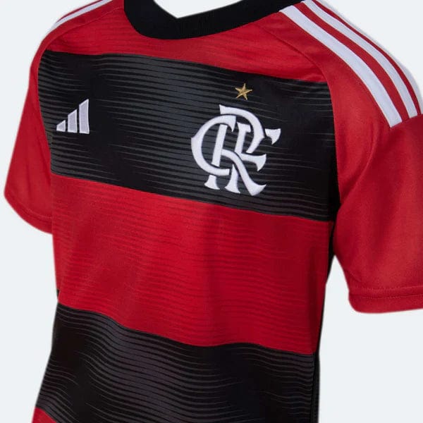 Camisa Flamengo Home 23/24 - Adidas Torcedor Feminina