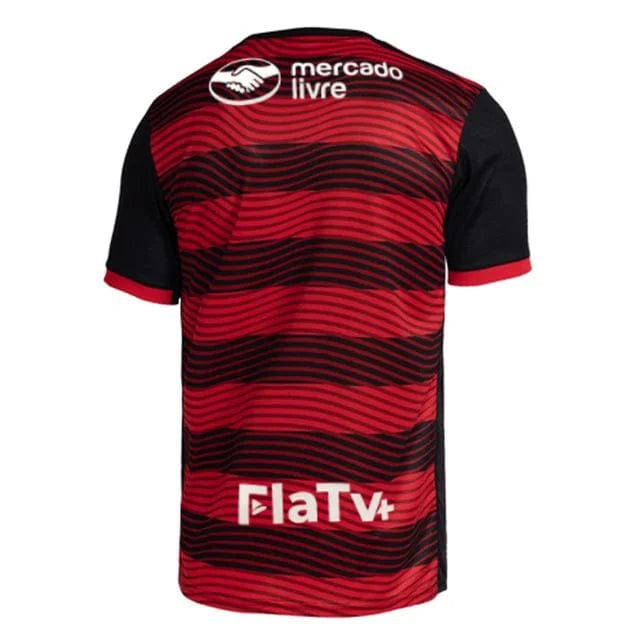 Camisa Flamengo I 22/23 com Patrocínio - Adidas Torcedor Masculina