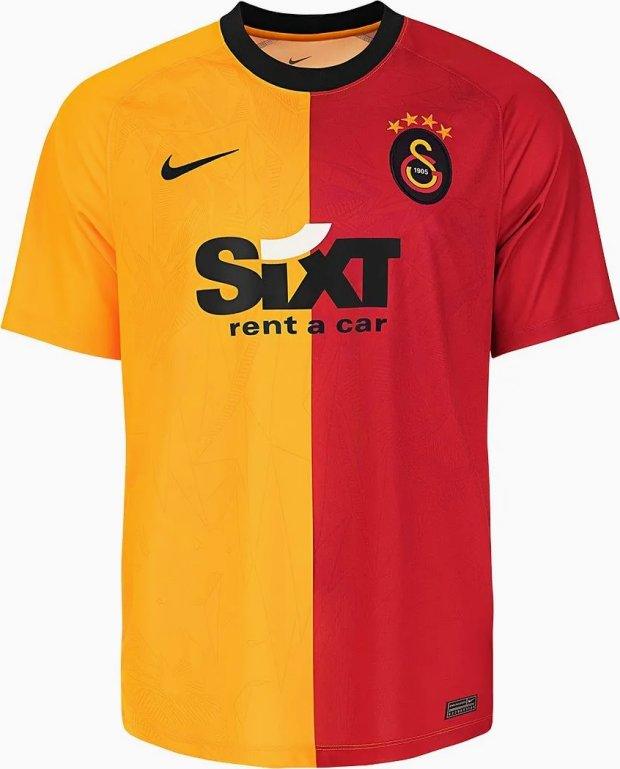 Camisa Galatasaray I 22/23 - Nike Torcedor Masculina - Laranja e Vermelho