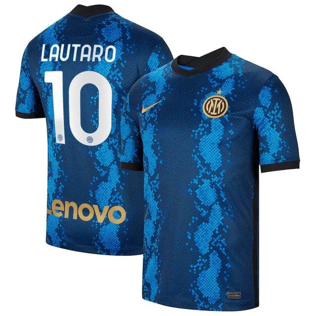 Camisa Inter De Milão I 21/22 - Nike Torcedor Masculina Personalizada LAUTARO Nº10