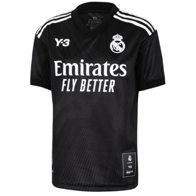 Camisa Real Madrid Y-3 Edição Black 2022